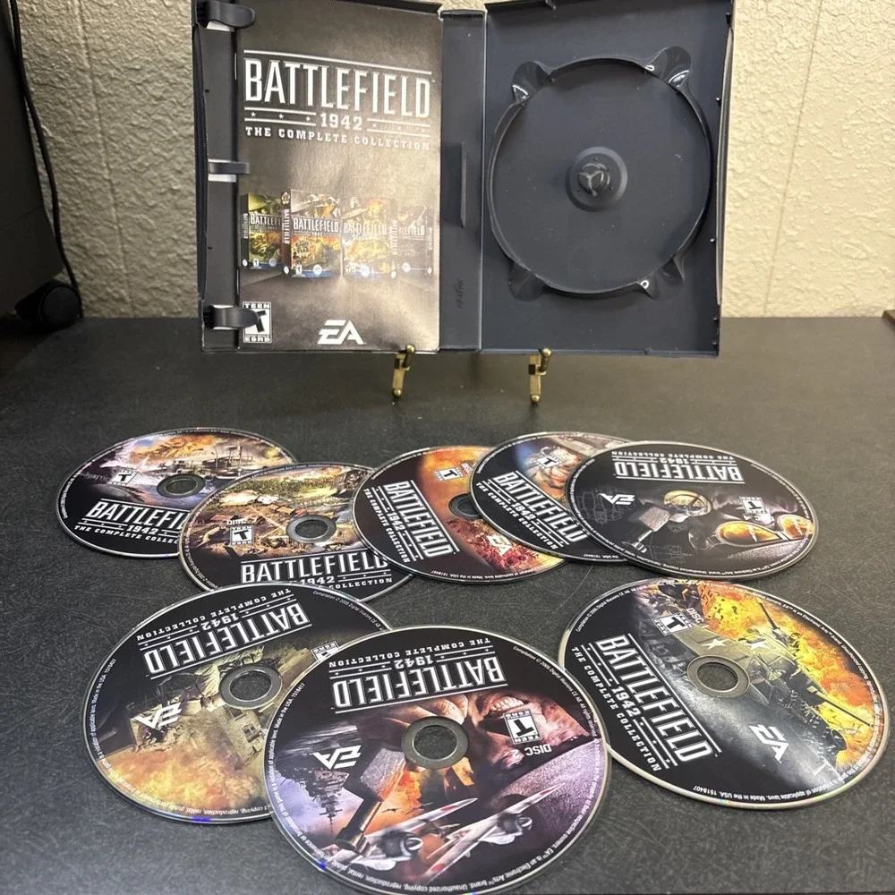 3 Strategy~PC Games~Railroad Tycoon 3, 911 Paramedic, and Battlefield 1942